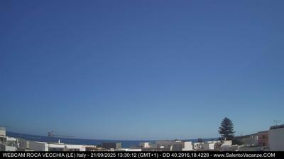 immagine della webcam nei dintorni di Lecce: webcam Roca Vecchia