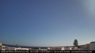 immagine della webcam nei dintorni di Lecce: webcam Roca Vecchia