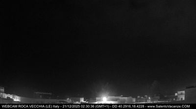 immagine della webcam nei dintorni di Santa Cesarea Terme: webcam Roca Vecchia