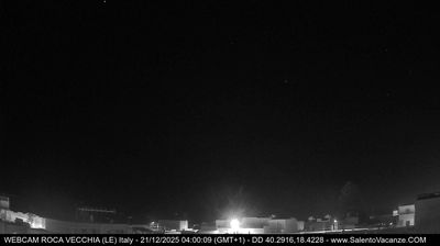 immagine della webcam nei dintorni di Alimini: webcam Roca Vecchia