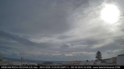 immagine della webcam nei dintorni di Melendugno: webcam Roca Vecchia