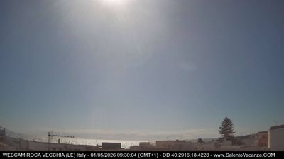 immagine della webcam nei dintorni di Alimini: webcam Roca Vecchia