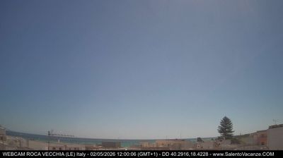 immagine della webcam nei dintorni di Otranto: webcam Roca Vecchia