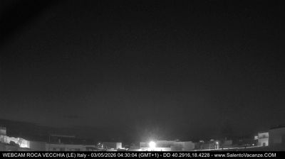 immagine della webcam nei dintorni di Otranto: webcam Roca Vecchia
