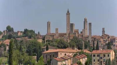 immagine della webcam nei dintorni di Castelnuovo di Val di Cecina: webcam San Gimignano
