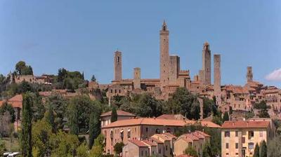 immagine della webcam nei dintorni di Montecatini Val di Cecina: webcam San Gimignano
