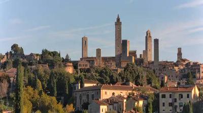 immagine della webcam nei dintorni di Certaldo: webcam San Gimignano