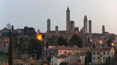 immagine della webcam nei dintorni di Certaldo: webcam San Gimignano