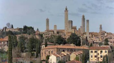 immagine della webcam nei dintorni di Lamole: webcam San Gimignano