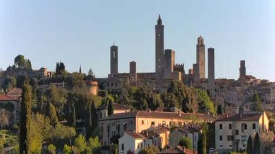 immagine della webcam nei dintorni di Montopoli in Val d'Arno: webcam San Gimignano