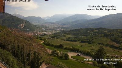 immagine della webcam nei dintorni di Passo delle Fittanze: webcam Brentonico