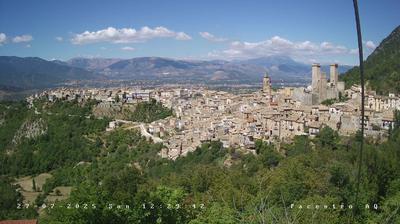 immagine della webcam nei dintorni di Rocca Pia: webcam Pacentro