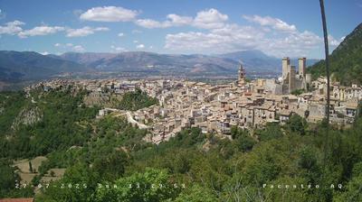 immagine della webcam nei dintorni di Civitella Messer Raimondo: webcam Pacentro