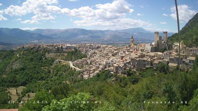 immagine della webcam nei dintorni di Cansano: webcam Pacentro