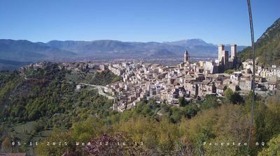 immagine della webcam nei dintorni di Passolanciano-Majelletta: webcam Pacentro