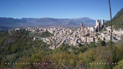 immagine della webcam nei dintorni di Caramanico Terme: webcam Pacentro