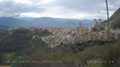 immagine della webcam nei dintorni di Sant'Eufemia a Maiella: webcam Pacentro