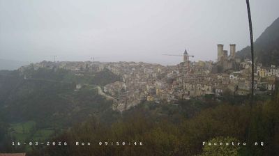 immagine della webcam nei dintorni di Pescasseroli: webcam Pacentro