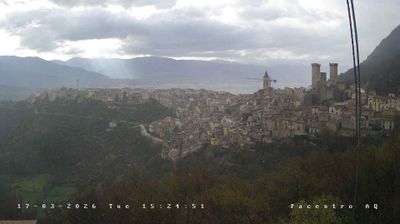 immagine della webcam nei dintorni di Civitella Messer Raimondo: webcam Pacentro