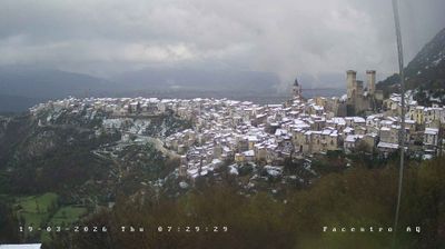 immagine della webcam nei dintorni di Civitaluparella: webcam Pacentro