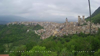 immagine della webcam nei dintorni di Rocca Pia: webcam Pacentro