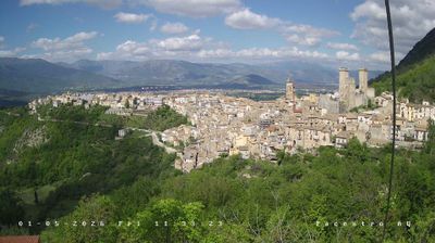 immagine della webcam nei dintorni di Scanno: webcam Pacentro