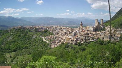 immagine della webcam nei dintorni di Bisegna: webcam Pacentro