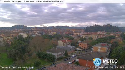 immagine della webcam nei dintorni di Castrocaro Terme e Terra del Sole: webcam Cesena