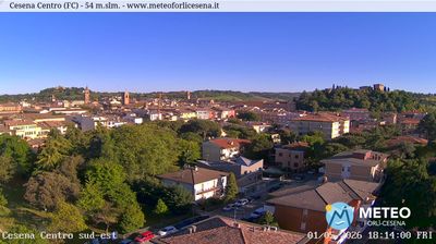immagine della webcam nei dintorni di Castrocaro Terme e Terra del Sole: webcam Cesena