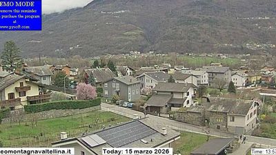 immagine della webcam nei dintorni di Valmasino: webcam Montagna in Valtellina