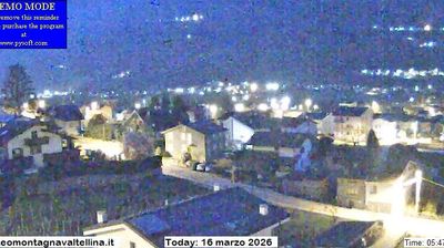 immagine della webcam nei dintorni di Tirano: webcam Montagna in Valtellina