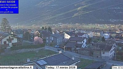 immagine della webcam nei dintorni di Piateda: webcam Montagna in Valtellina