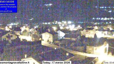 immagine della webcam nei dintorni di Dosso Pasò: webcam Montagna in Valtellina