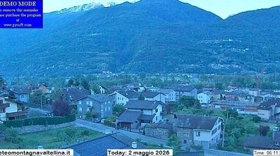 immagine della webcam nei dintorni di Chiesa in Valmalenco: webcam Montagna in Valtellina