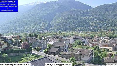 immagine della webcam nei dintorni di Pizzo Bernina: webcam Montagna in Valtellina