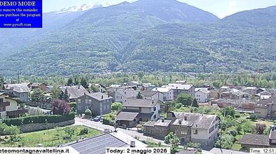immagine della webcam nei dintorni di Bianzone: webcam Montagna in Valtellina