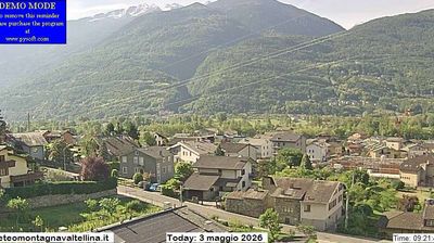 immagine della webcam nei dintorni di Pizzo Bernina: webcam Montagna in Valtellina