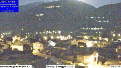 immagine della webcam nei dintorni di Piateda: webcam Montagna in Valtellina