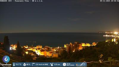 immagine della webcam nei dintorni di Cavatore: webcam Varazze