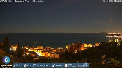 immagine della webcam nei dintorni di Spotorno: webcam Varazze