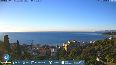 immagine della webcam nei dintorni di Celle Ligure: webcam Varazze