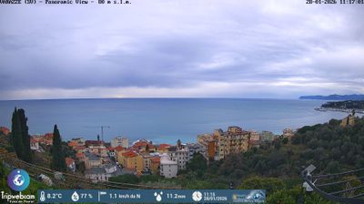 immagine della webcam nei dintorni di Quiliano: webcam Varazze