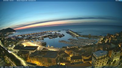 immagine della webcam nei dintorni di San Bartolomeo al Mare: webcam Costa D'Oneglia