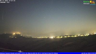 immagine della webcam nei dintorni di Tortoreto: webcam Canzano