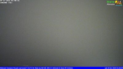 immagine della webcam nei dintorni di Castiglione Messer Raimondo: webcam Canzano