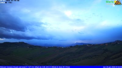 immagine della webcam nei dintorni di Tortoreto: webcam Canzano