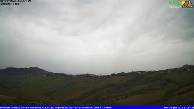 immagine della webcam nei dintorni di Tortoreto: webcam Canzano