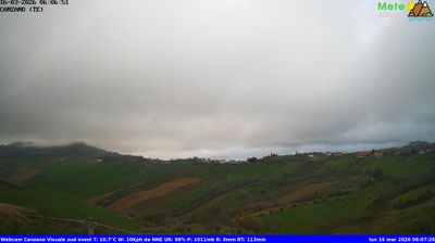 immagine della webcam nei dintorni di Alba Adriatica: webcam Canzano