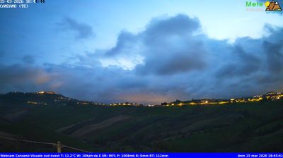 immagine della webcam nei dintorni di Penne: webcam Canzano