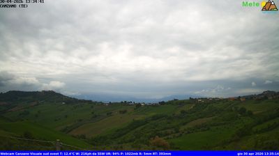 immagine della webcam nei dintorni di Scerne: webcam Canzano